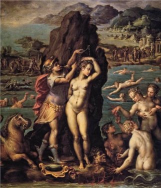 Persée et Andromède, Vasari