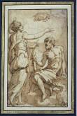 Vasari. Jupiter, Junon et Callisto changée en ourse. Musée du Louvre.